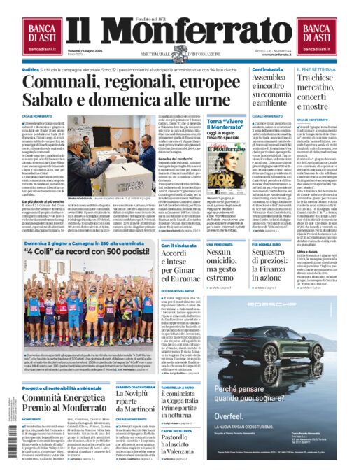 Il Monferrato - Edizione 44 del 07/06/2024